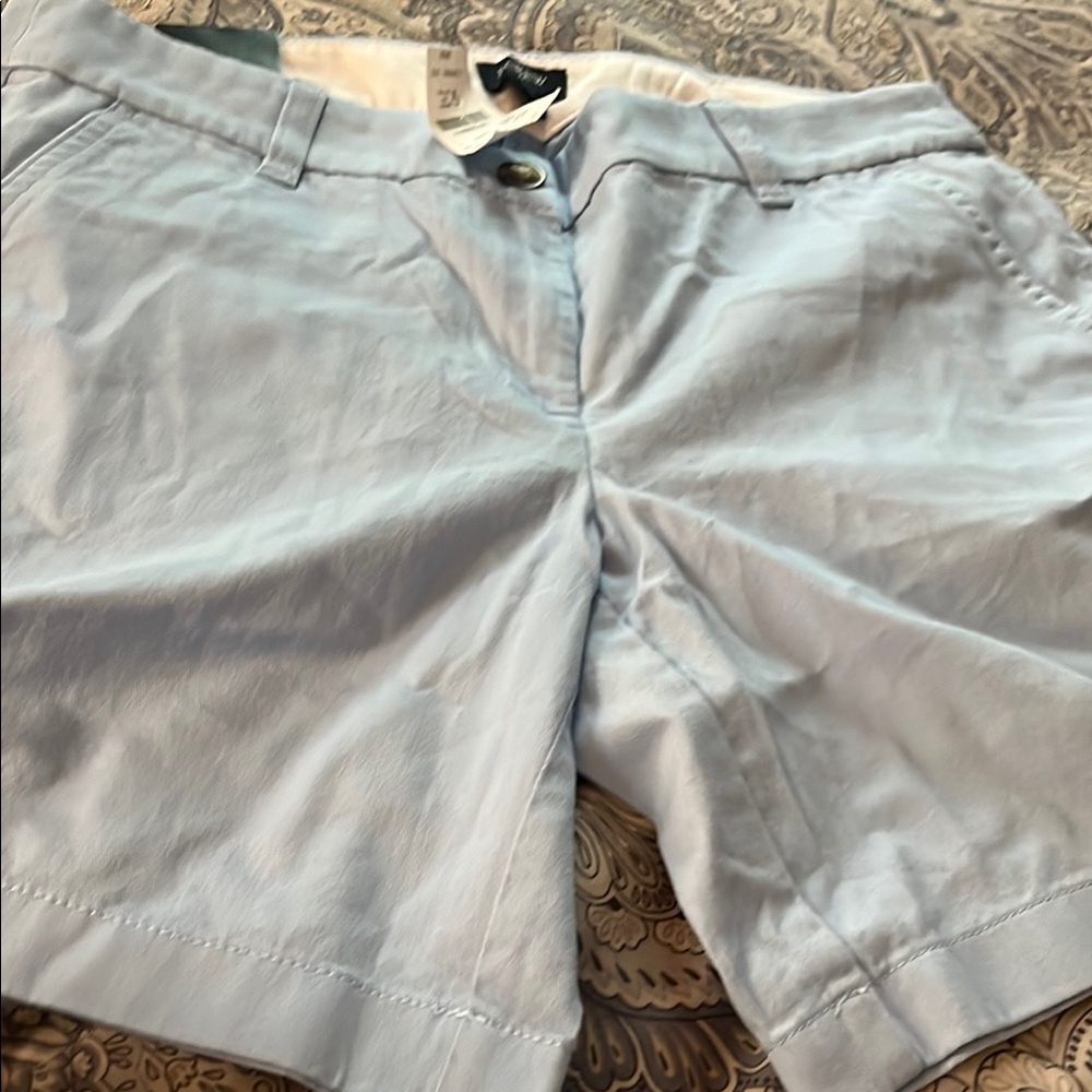J. Crew Blue Bermuda Shorts Casual Style